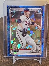 2020 Bowman Draft Sapphire Chrome 1st Bowman Base Jared Shuster Braves BD-16