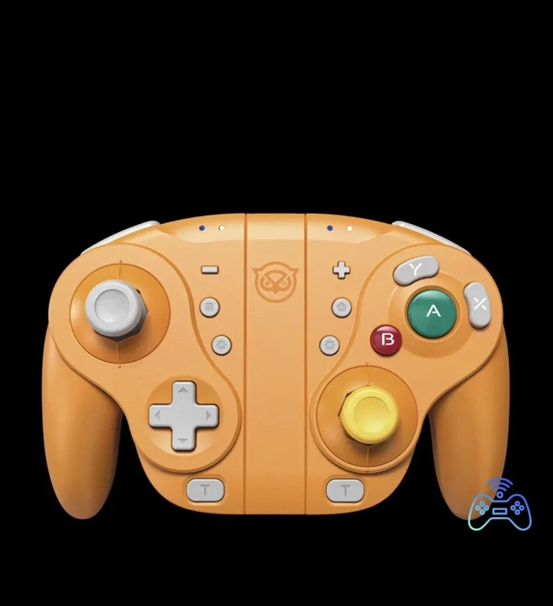 NYXI Wizard Nintendo Switch GameCube Controller Orange New SHIPS WORLDWIDE