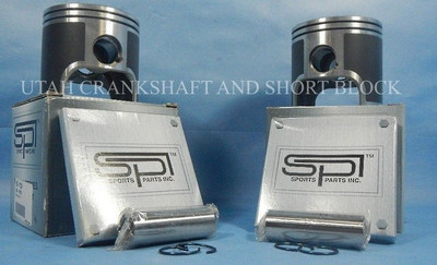 POLARIS 600 SPI PISTONS STD BORE 2000-2009 00-09 RMK TOURING CLASSIC SWITCHBACK