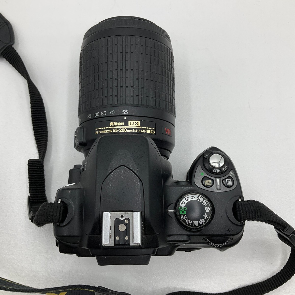 Nikon D40X 10.2MP Digital SLR Camera with AF-S Nikkor 55-200mm f/4