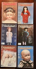Lot of 6 DOLLMAKING Magazines Fall  Winter 1988, Spring thru Winter 1989