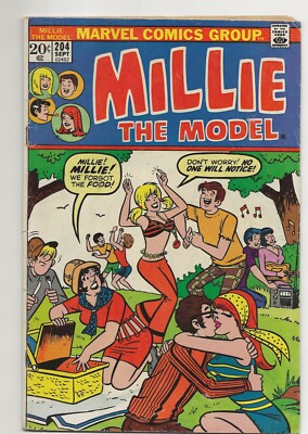 Millie The Model #204 (1973) FN 6.0