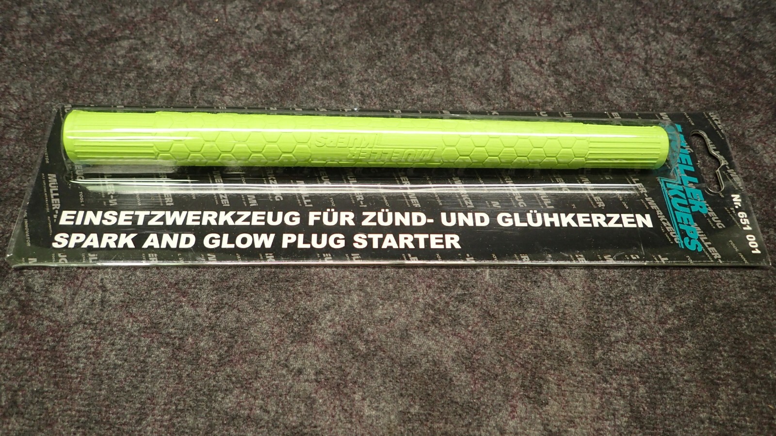 Set of 2 Mueller Kueps 651001 Green Spark and Glow Plug Starter (BN39