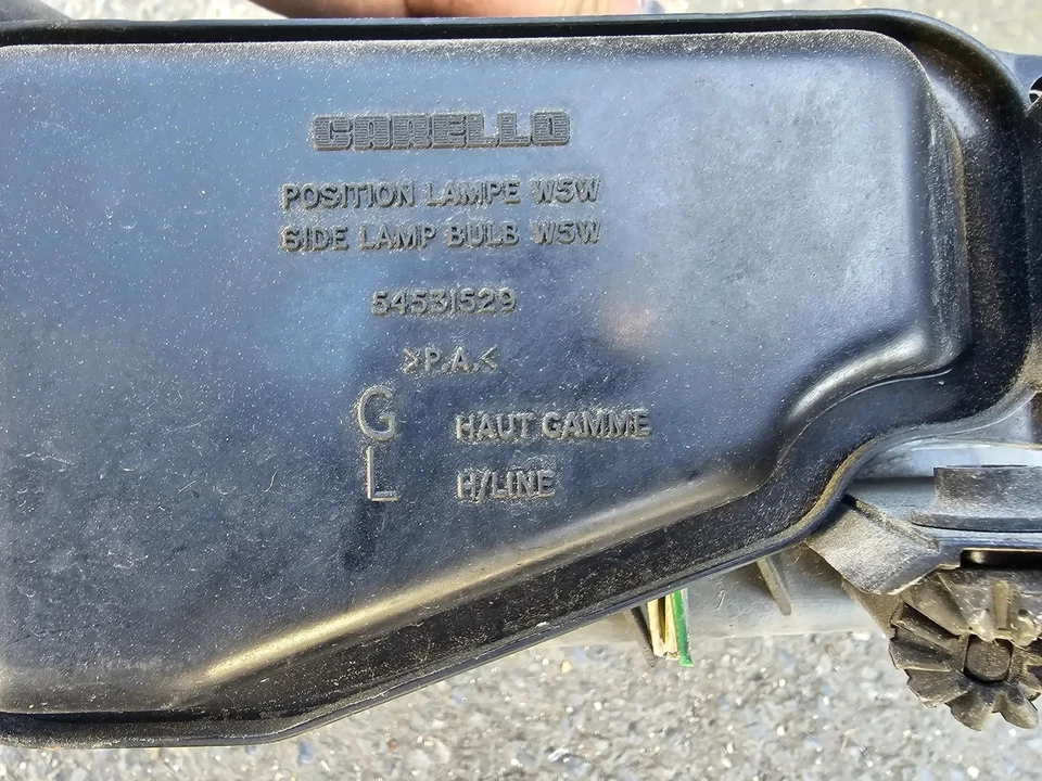 PEUGEOT 306 Cabrio Scheinwerfer vorne links mit Blinker 54531521 - Bild 3 von 4