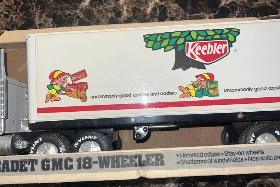 Nylint Cadet GMC 18-Wheeler No.910 Keebler Original Package Rare - Image 3 of 4