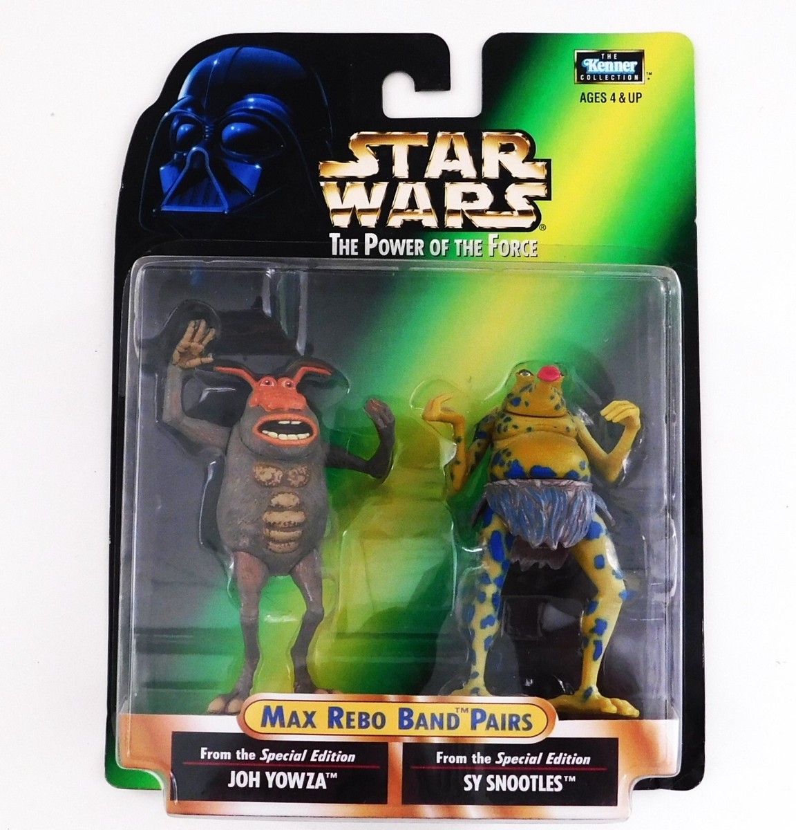 Star Wars Power of the Force Max Rebo Band Pairs Joh Yowza