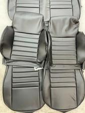 1986-1995 Suzuki Samurai Front Rear Upholstery Seat Covers All Black