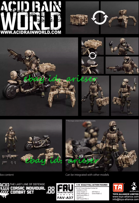 Acid Rain World Corsac Individual Combat Set 1/18 Fav-A37 Action