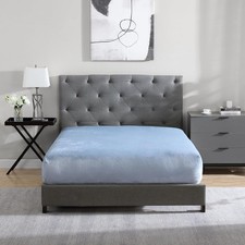 Queen Plush Fur Fitted Sheet - Ultra Soft  Thick Plush Fur - All Season Cozy...