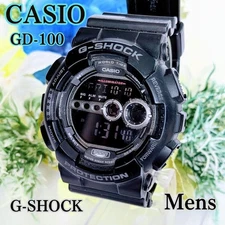 Casio G-SHOCK Men's Watch black 48mm shock-resistant durable used