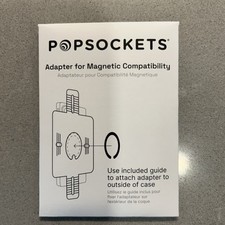 Popsockets Magnetic Adapter Ring - Black NEW