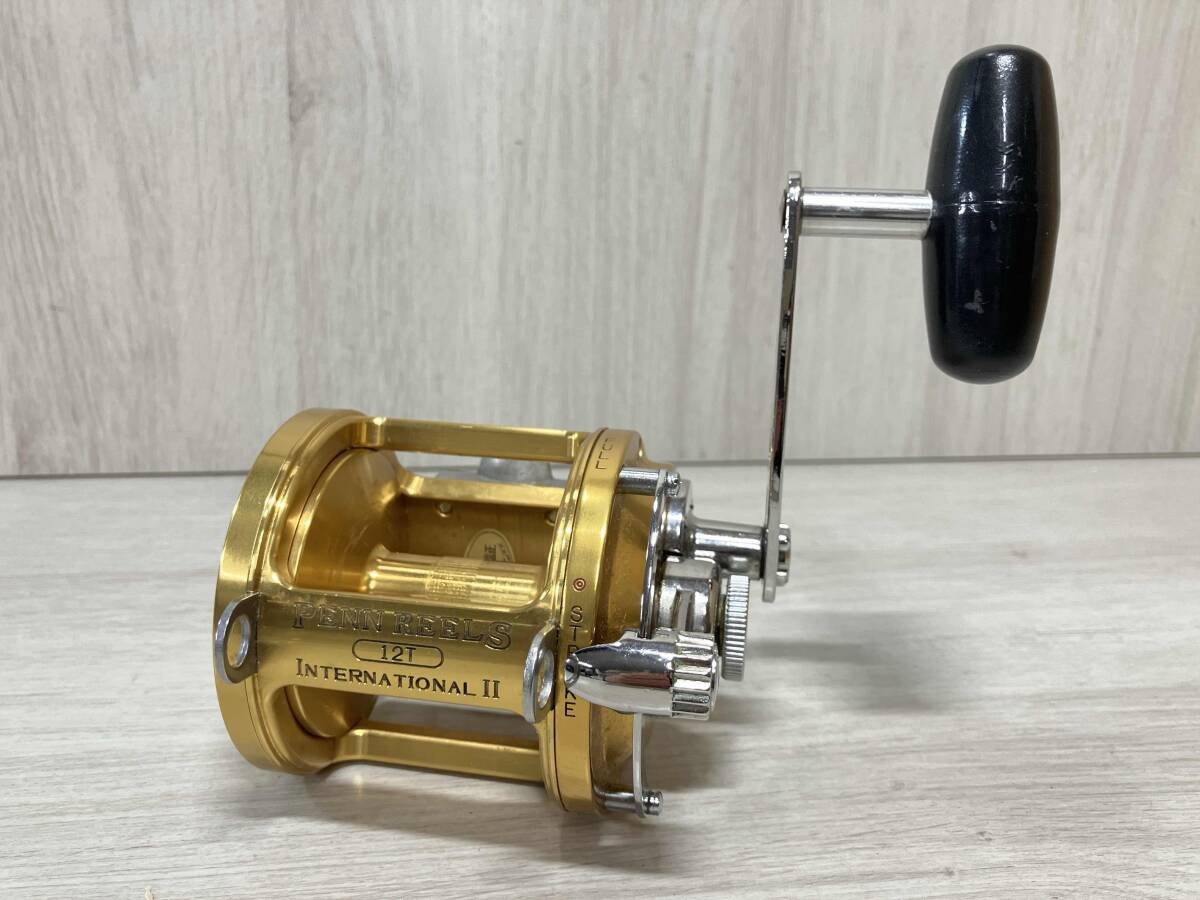 リール PENN REELS 12T INTERNATIONAL PENN REELS INTERNATIONAL II 12T Gold - Penn International II 12T