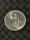 1984 "The American Prospector" 1oz .999 Fine Silver Round, Engelhard