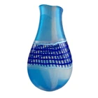 Afro Celotto - Blue Etnos Collection Vase 15” Murano Art Glass