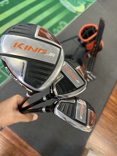 Cobra King Junior JR Golf Set 7 Club Driver 3W Hybrid 7-9-SW Putter Stand Bag RH - Picture 6 of 7