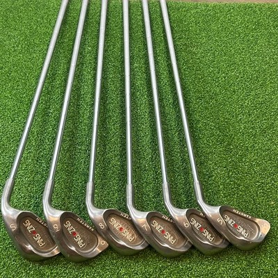 Ping ZING Karsten Phoenix Iron Set 5-SW 6 Clubs RH Red DOT Steel