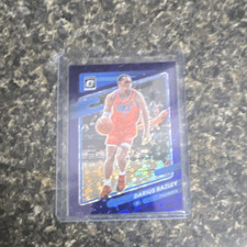 Donruss Optic Darius Bazley Oklahoma City Thunder Blue Fast Break Prizm NBA Card