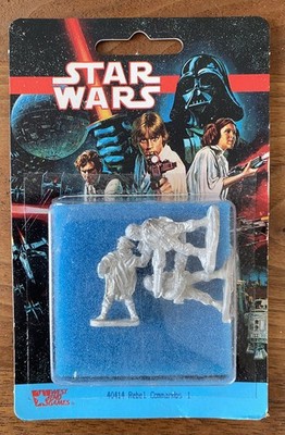 Star Wars - Miniatures - Rebel Commandos 1 - West End Games 40414 - RPG