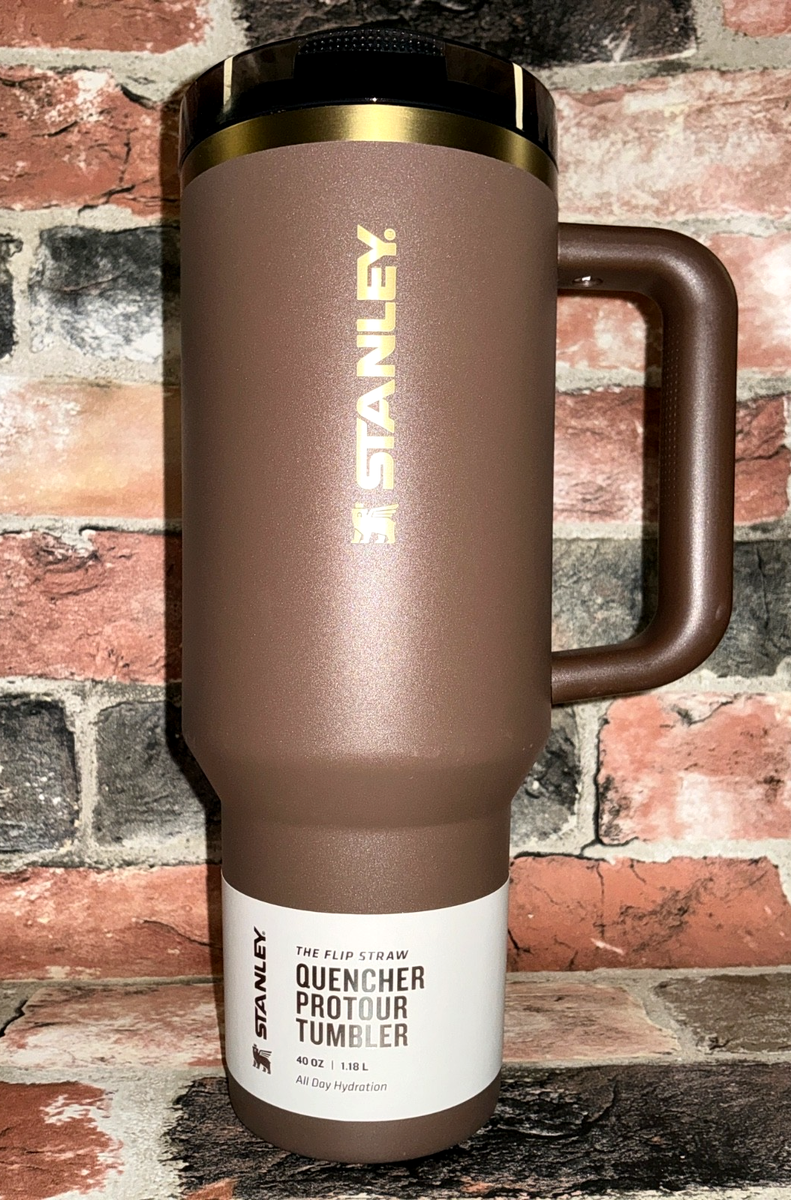Stanley Espresso Gold 40 oz SS Quencher Leakproof ProTour Flip