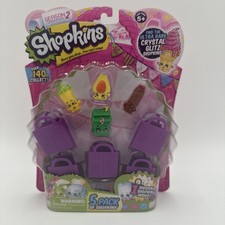 Shopkins Season 2 5-Pack New Sealed Crystal Glitz