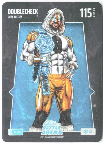 #BF-206 Doublecheck Bo Jackson Battle Arena Ice Battle Foil Aaron Rodgers