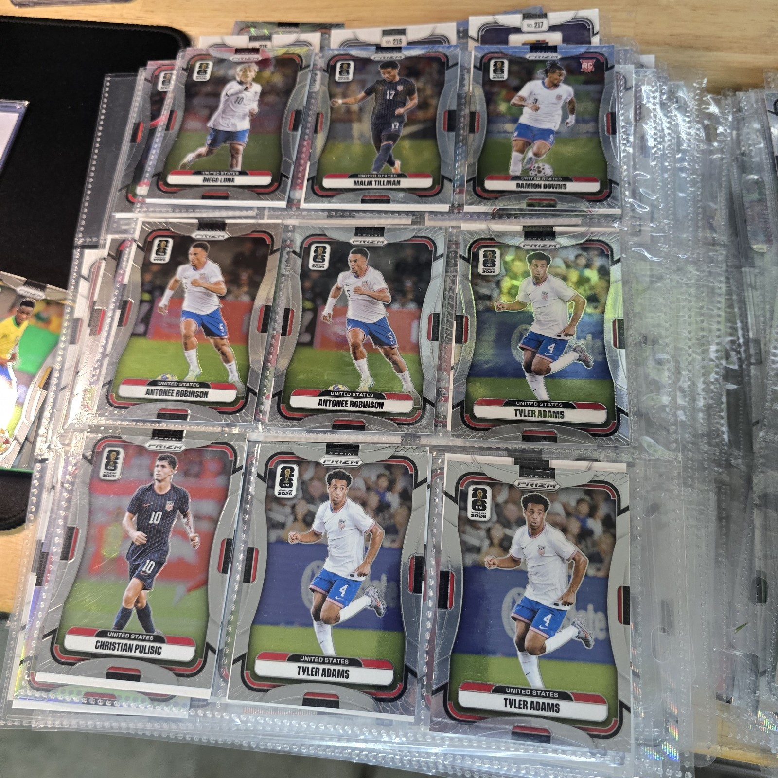 Panini Prizm WC 1200+ Card Soccer Bulk Lot Rookies Refractors Parallels Whatnot view 2