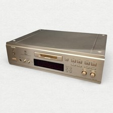 Denon DMD-1000 MiniDisc Recorder Digital Coaxial RCA Headphone Jack Silver