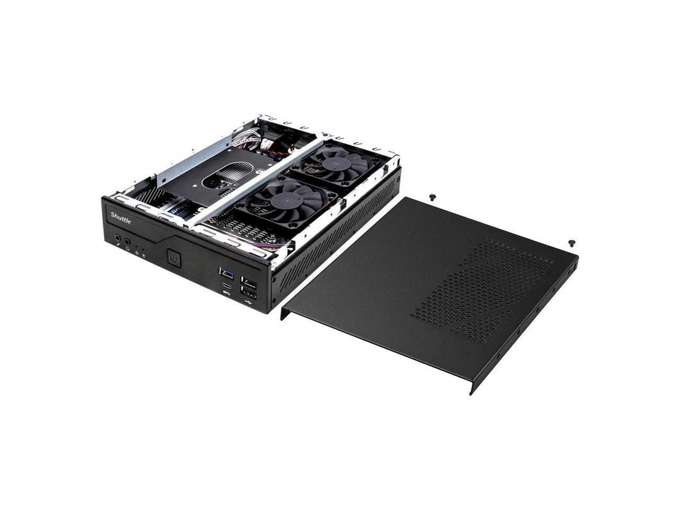 Shuttle XPC Slim DH610 Barebone System - PC delgado - Zócalo LGA-1700 - 1 x Foto 4 de 4