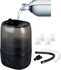 Adjustable Reptile Fogger Terrarium Humidifier, Large Tank Fog Machine with