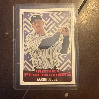 2017 Topps Heritage High Number - Rookie Performers Aaron Judge #RP-AJ (RC)