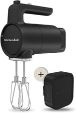 Kitchenaid GO - CORDLESS HAND MIXER with BATTERY - 5KHMR762BM