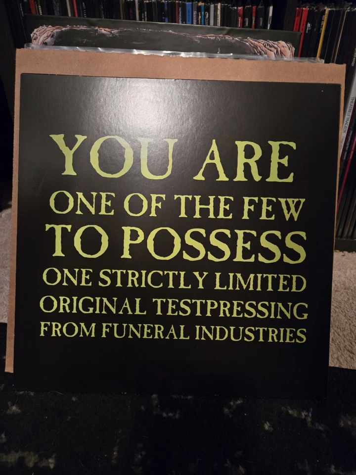 Fata Morgana S/T Mortiis Vinyl Test Pressing Dungeon Synth Funeral Industries - Image 2 of 3