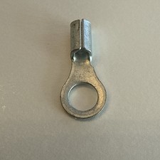 100 Uninsulated 16-14 Gauge 10 Ring Terminal Solderless Wire Connector