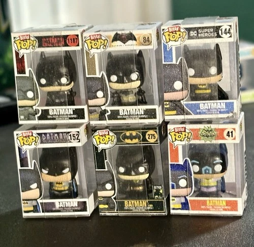 Funko bitty Pop BATMAN COLLECTION OF 6