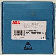 ABB Motor Starter MFI21-FBP.0 A - 1SAJ410000R0100 Fieldbus Interface - NEW BOX