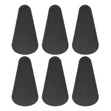 6Pcs Scissor Sheath, 2.9"x1.5" PU Leather Scissor Cover Protector, Black