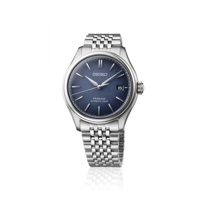 New Seiko Presage Classic Series Blue Dial 40MM Men's Watch SPB525