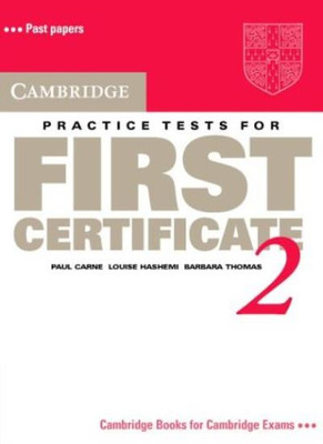 Cambridge Practice Tests for First Certificate 2 Student's book 