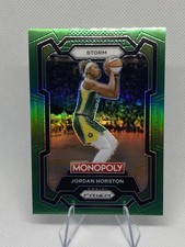 2024 Panini Prizm Monopoly WNBA Jordan Horston #64 Green Prizm /24