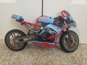 Lego 42036 Technic Street Motorcycle 100% Complete 