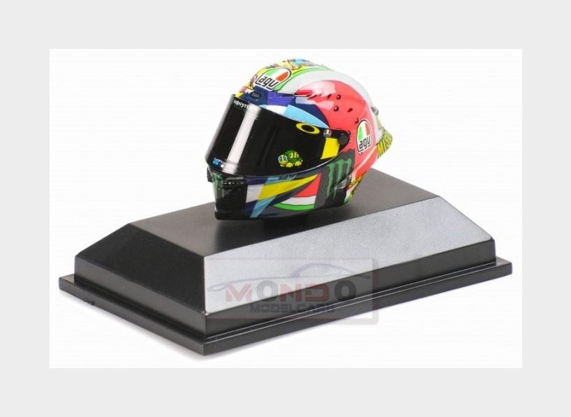 1:8 MINICHAMPS Agv Casco Helmet #46 Motogp Misano 2019 Valentino Rossi  399190096 | eBay