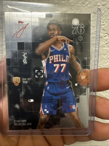 2025 Topps Signature VJ Edgecombe Base (RAW)
