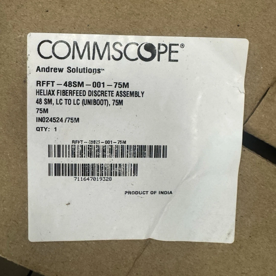 CommScope Computer Single-Mode Optical Fiber Cables for sale | eBay
