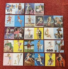 Lot of 14 Multi-view Mutoscope Pinups 