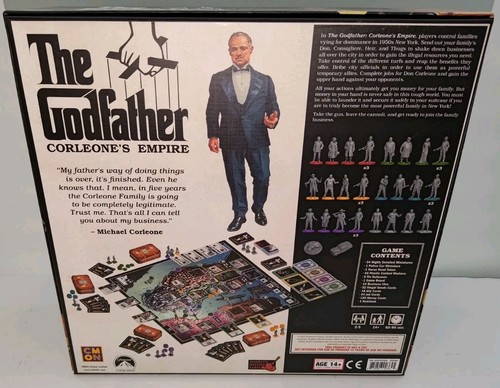 Der Pate: Corleones Imperium Brettspiel vollständig, Top Zustand. - Bild 2 von 14