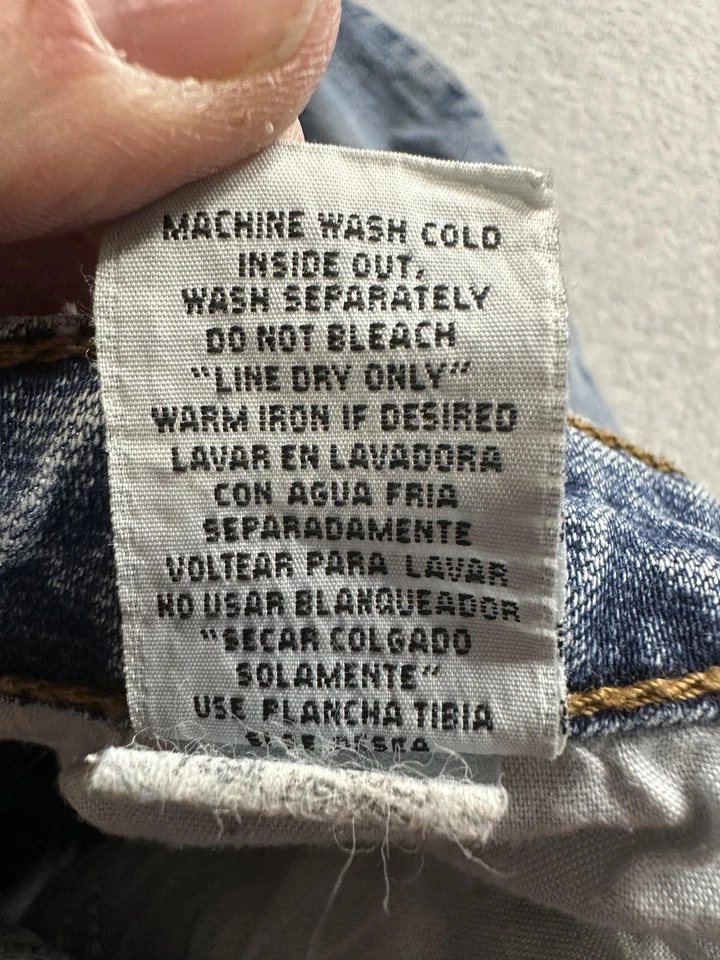 Pantalones de mezclilla elásticos acampanados azules promedio Mountain Lake para mujer clásicos Y2K 00s Foto 4 de 4