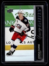 2021-22 Upper Deck Young Guns Joshua Dunne Rookie #218 Columbus Blue Jackets
