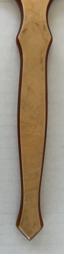 Vintage Waschtisch Kommode Set Spiegelbürsten 3 Stück Rosa Zelluloid Art Deco - Bild 5 von 16