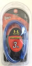 Link Depot eSATA to SATA I/II 3GB per Second Cable Blue - Brand New