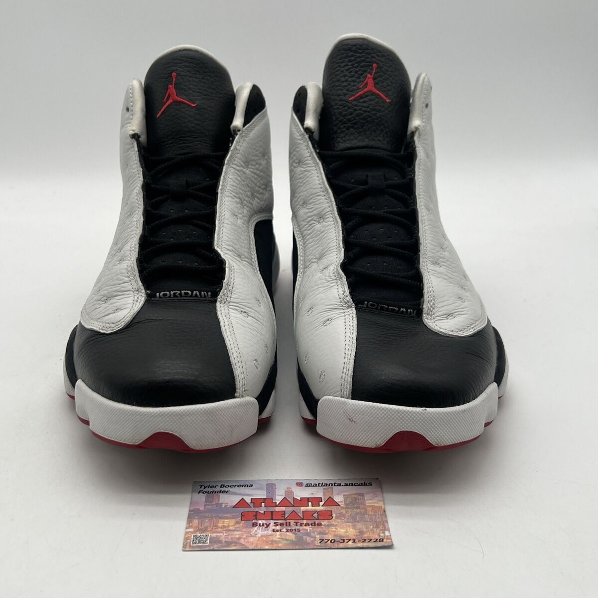 Size 13 - Air Jordan 13 Retro 2013 He Got Game Black White Size 13 - Air Jordan 13 Retro 2013 He Got Game Black White